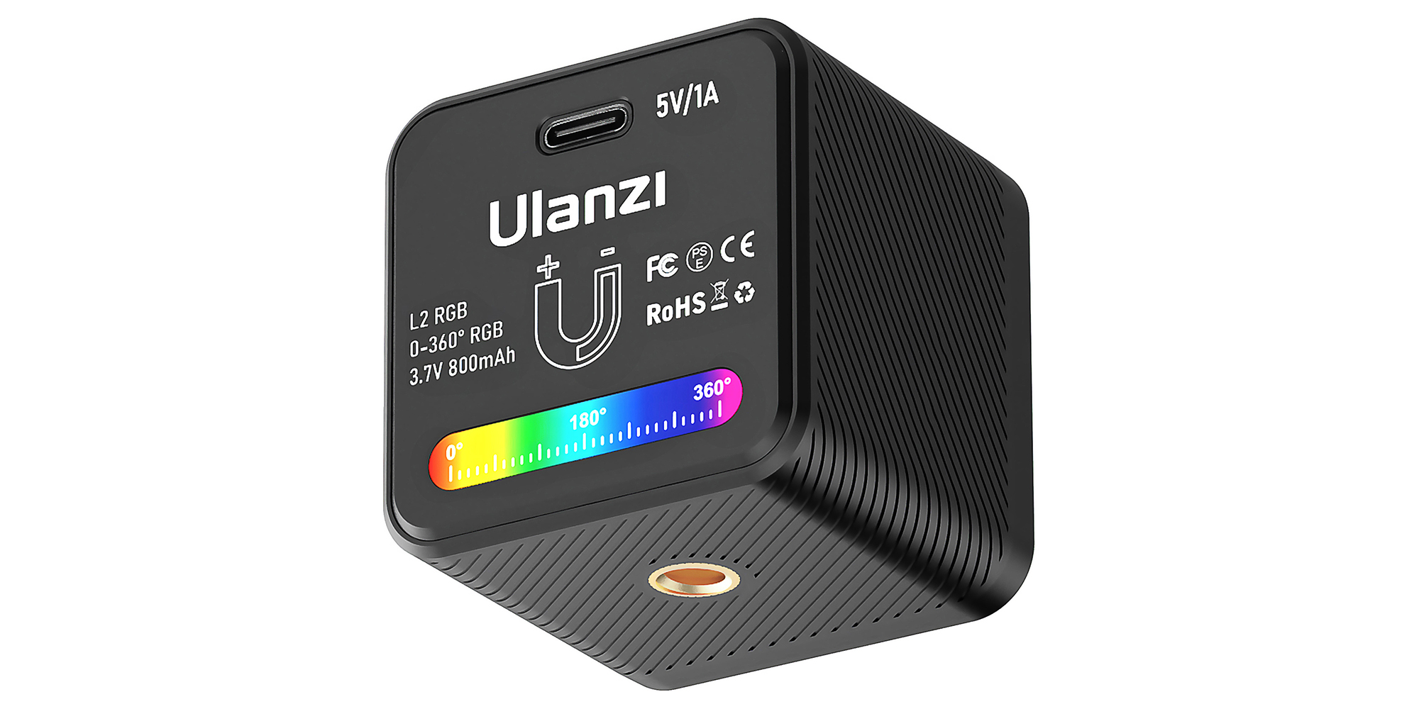 Lampa LED Ulanzi L2 - RGB - Długi czas działania
